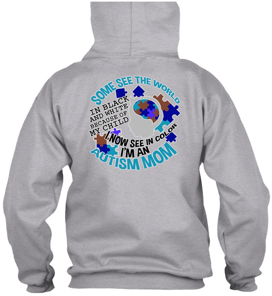 I'm An Autism Mom T Shirt, I Love Mom T Shirt