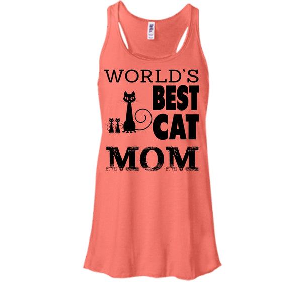 World's Best Cat Mom Shirt, Cool Cat Mom Shirt