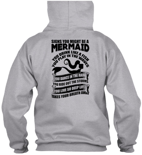 Signs You Might Be A Mermaid T Shirt, I Love Fishing T Shirt