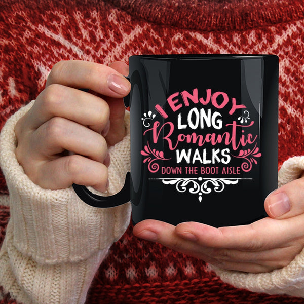 I Enjoy Long Romantic Coffee Mug, Cool Couple Coffee Cup