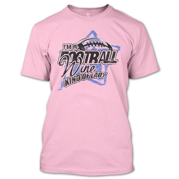 I'm A Football T Shirt, Coolest Football Lady T Shirt