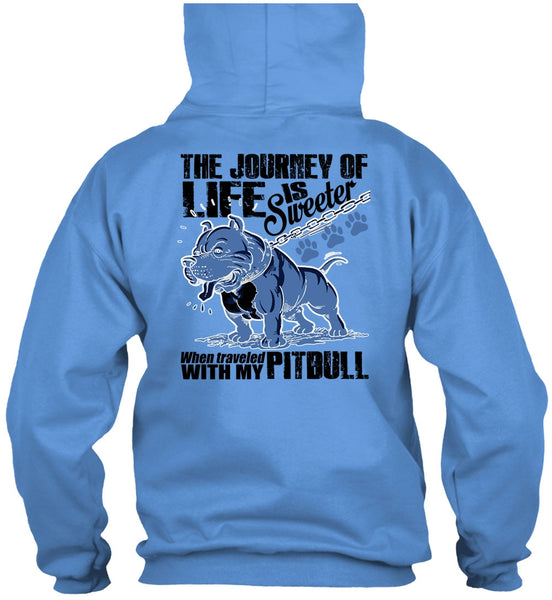 Traveled With My Pit Bull T Shirt, I Love Pit Bull T Shirt
