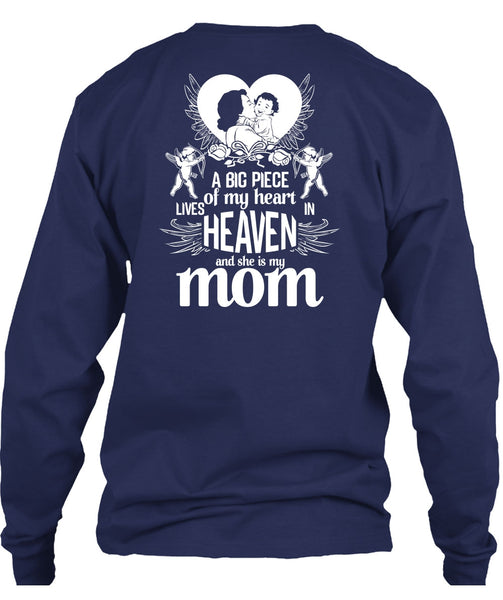 She Is My Mom T Shirt, Lives Heaven T Shirt