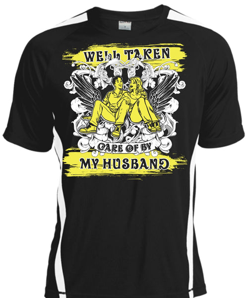 A black t-shirt with the shopify logo