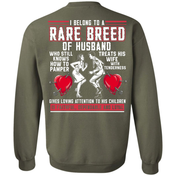 Treats His Wife T Shirt, I Love Husband Sweatshirt