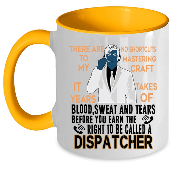 Awesome Dispatcher Coffee Mug, To Be Called A Dispatcher Accent Mug