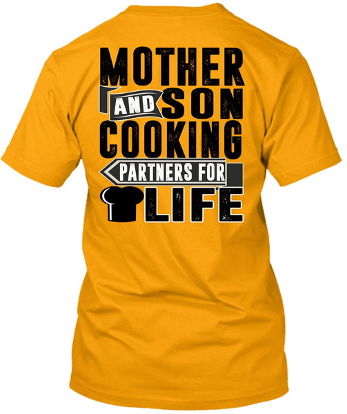 Mother And Son Cooking T Shirt, I Love Cooking T Shirt