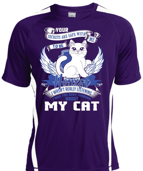 I Was Too Busy Thinking About My Cat T Shirt, My Favorite T Shirt, Cool Shirt