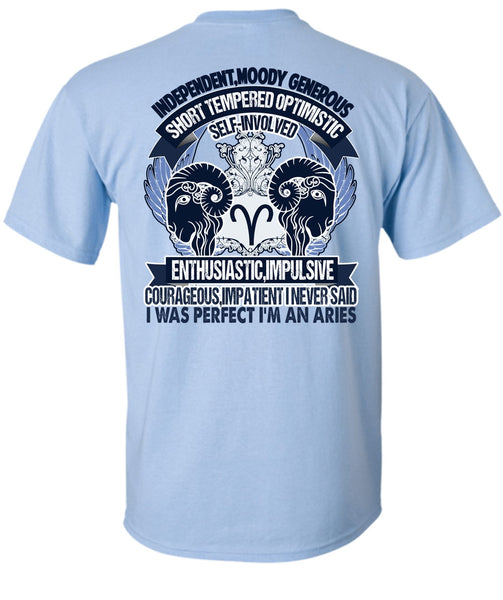 I'm An Aries T Shirt, I Love Aries T Shirt