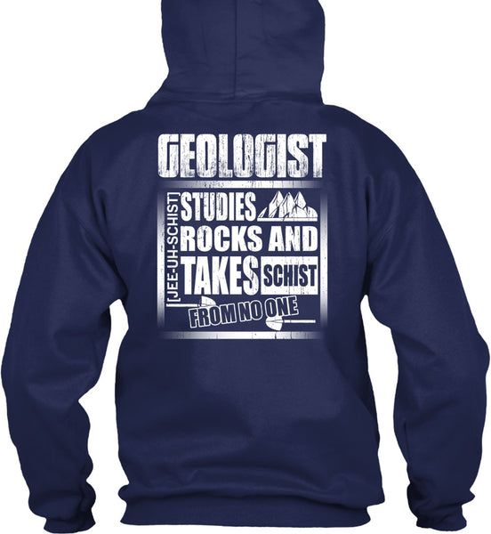 Geologist Studies Rocks T Shirt, I Love Geologist T Shirt