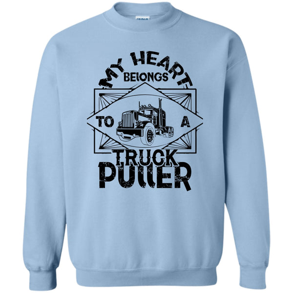 Coolest Trucker Ever T Shirt, My Heart Belongs Sweatshirt