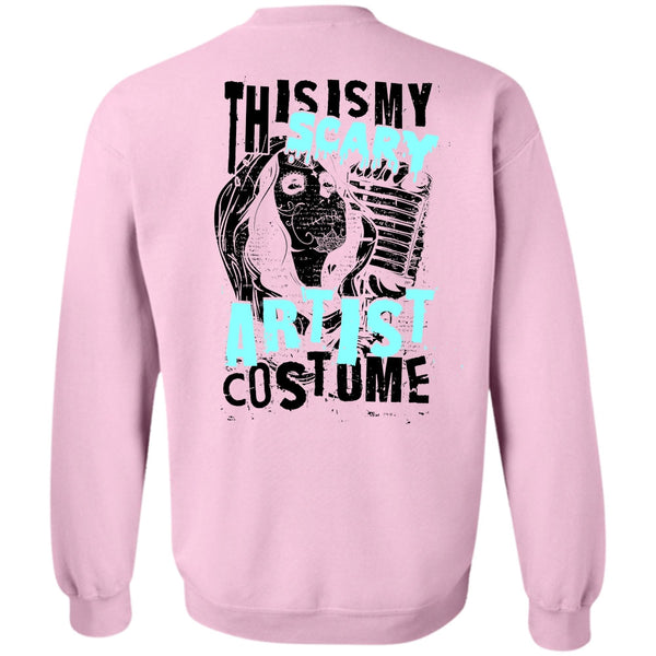 I Love Hair Stylist T Shirt, This Is My Scary Artist Costume Sweatshirt