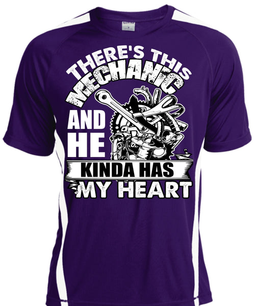 There's This Mechanic T Shirt, Kinda Has My Heart T Shirt, Cool Shirt