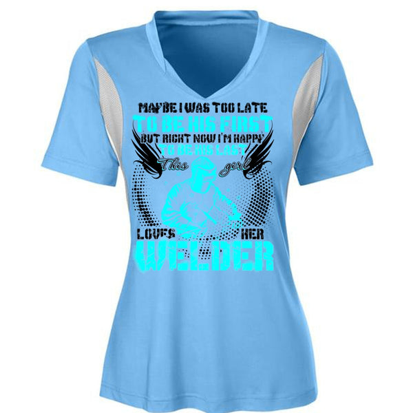 This Girl Loves Her Welder T Shirt, I Love Welding T Shirt, Awesome T-Shirts