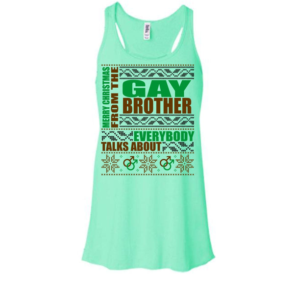 Merry Christmas From The Gay brother T Shirt, Gift For Gay Brother T Shirt, Awesome t-shirts