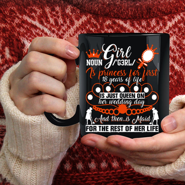 Girl Coffee Mug, Cute Gift For My Daughter Coffee Cup