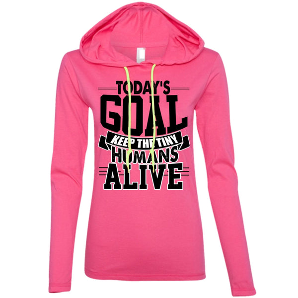 Today's Goal Keep The Tiny Humans Alive T Shirt, I Love My Son T Shirt, Awesome T-Shirts