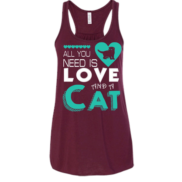 All You Need Is Love And A Cat Shirt, I Love My Cat Shirt