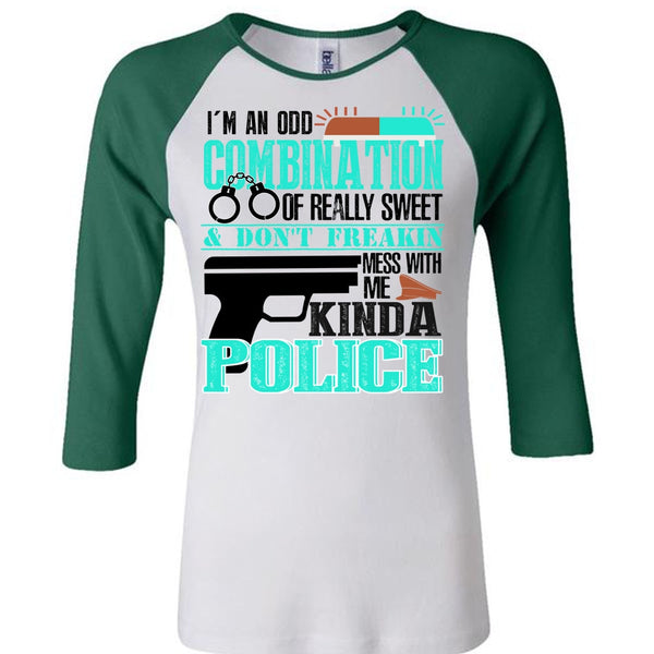 Mess With Me Kinda Police T Shirt, I Love Police T Shirt, Awesome T-Shirts