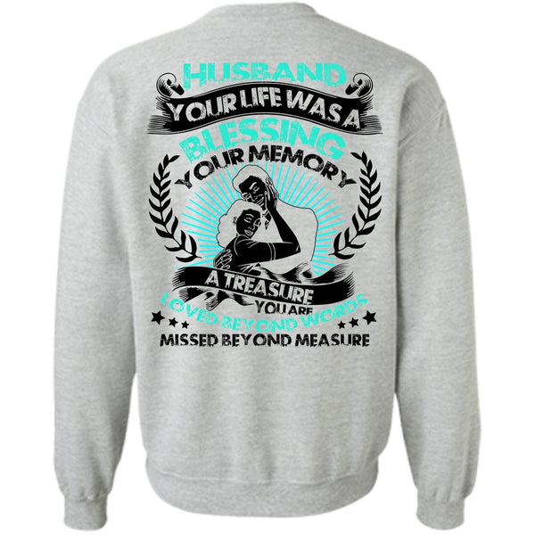 I Love Husband T Shirt, Husband Your Life Sweatshirt