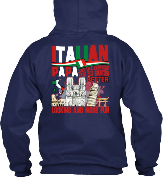 Italian Papa T Shirt, Smarter Looking T Shirt