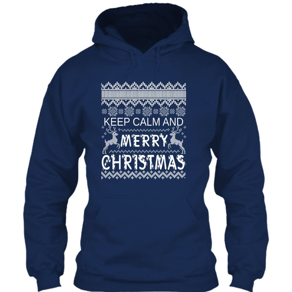 Keep Calm And Merry Christmas T Shirt, Keep Calm T Shirt