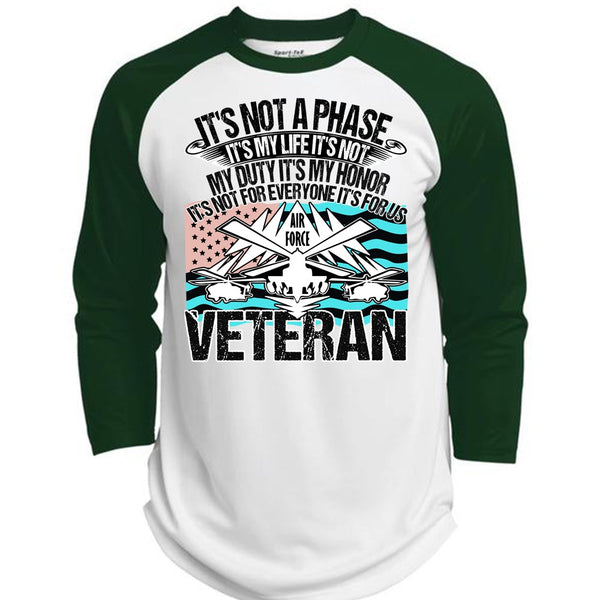 Air Force Veteran T Shirt, I Love Veteran T Shirt, Awesome T-Shirts  (Polyester Game Baseball Jersey)