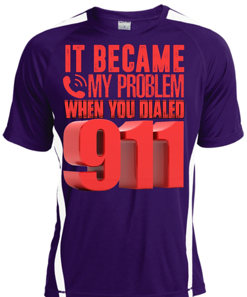 It Became My Problem T Shirt, Being A Police T Shirt, Cool Shirt