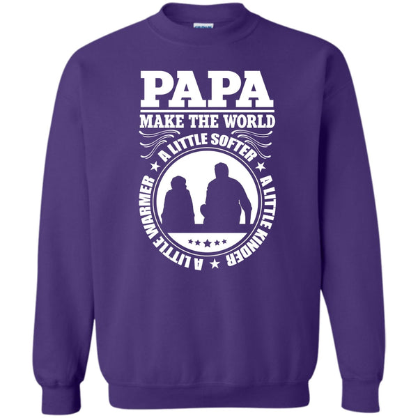 Coolest Papa T Shirt, Awesome Papa Sweatshirt