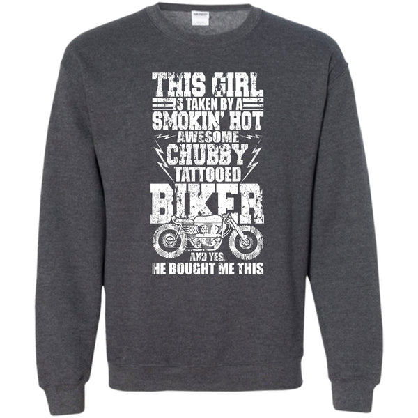 Coolest Tattooed Biker T Shirt, I Love Biking Sweatshirt