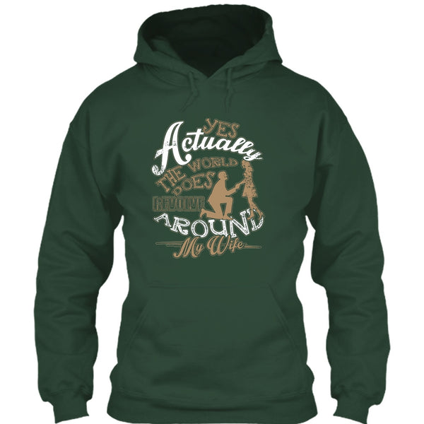 Revolve Around My Wife T Shirt, I Love My Wife T Shirt