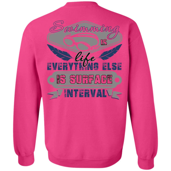I Love Swimming T Shirt, Swimming Is Life Sweatshirt