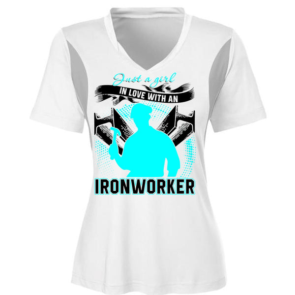 Just A Girl In Love With An Ironworker T Shirt, I Love Ironworker T Shirt, Awesome T-Shirts