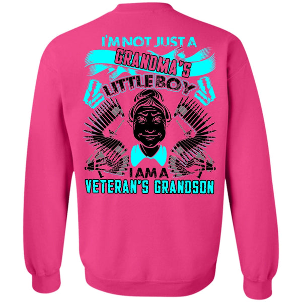 Being A Veteran T Shirt, I Am A Veteran's Grandson Sweatshirt