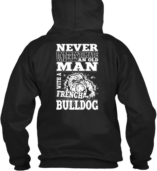 Old Man With A French Bulldog T Shirt, My Favorite T Shirt