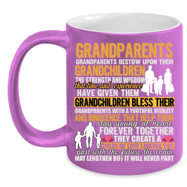 Grandparents Coffee Mug, Lovely Grandchildren Coffee Cup