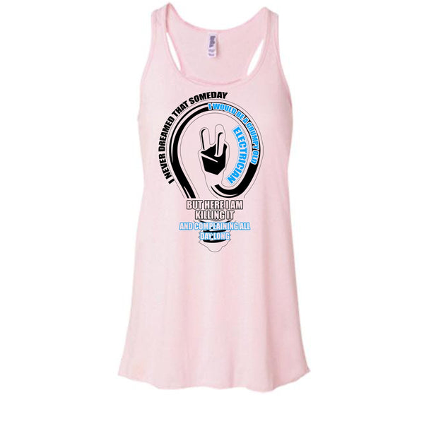 Grumpy Old Electrician T Shirt, Gift For Electrician Tank Top