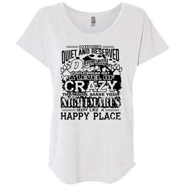 If You Mess With My Dog I Will Break Out A Level Of Crazy T Shirt, Favorite T Shirt