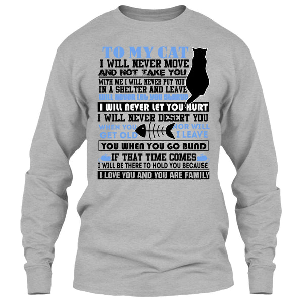 To My Cat T Shirt, Coolest Cat Lover T Shirt