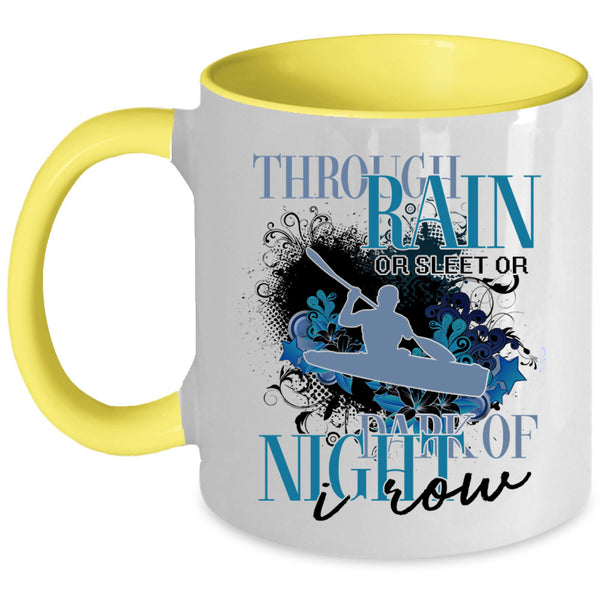 Cool Sport Coffee Mug, Dark Of Night I Row Accent Mug