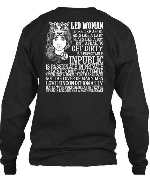 Leo Woman T Shirt, Being A Leo T Shirt