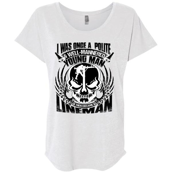 I Became A Lineman T Shirt, Being A Lineman T Shirt, Awesome T-Shirts