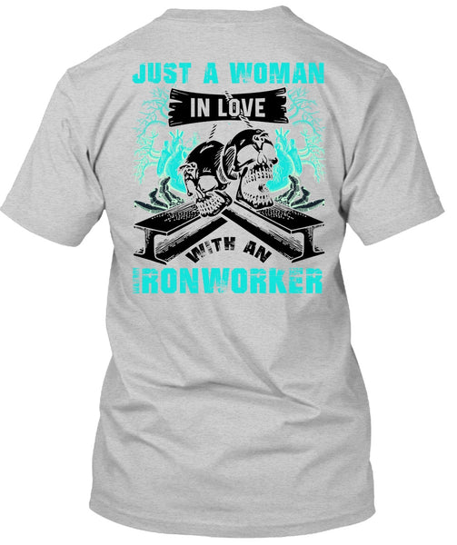 Love With An Ironworker T Shirt, I Love Ironworker T Shirt