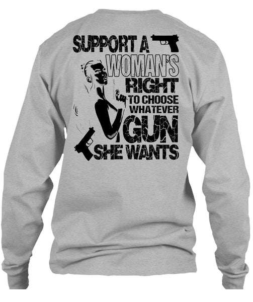 Choose Whatever Gun T Shirt, I Love Gunner T Shirt