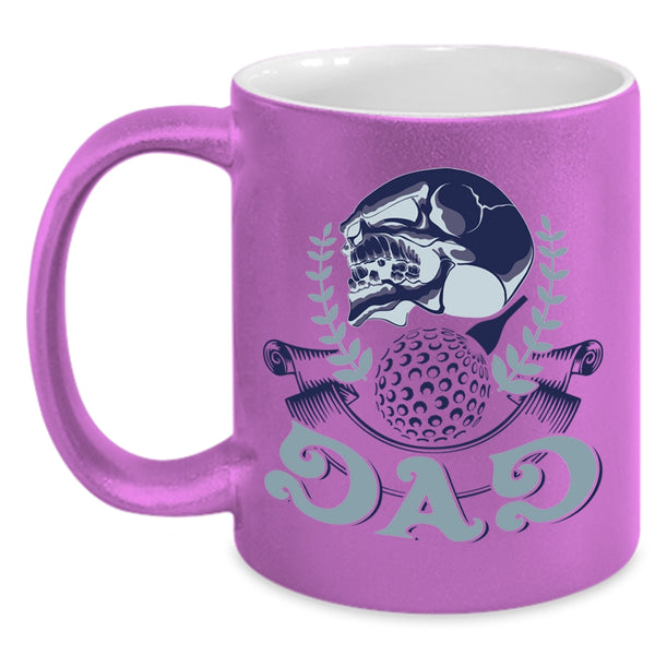 Cool Gift For Golf Dad Coffee Mug, Golf Dad Accent Mug