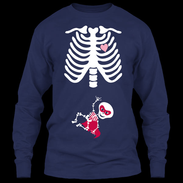 A black t-shirt with the shopify logo