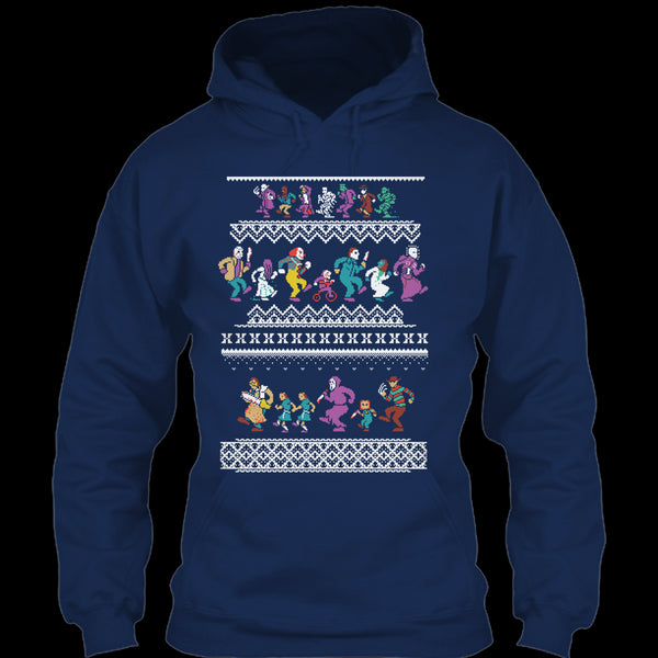 A black t-shirt with the shopify logo