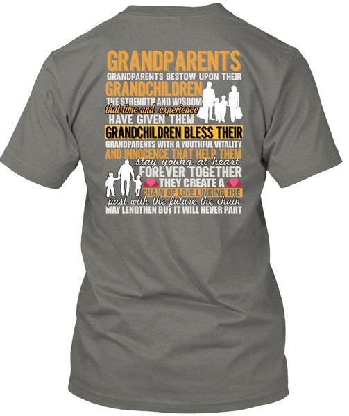 Grandparents Bestow Upon Their Grandchildren T Shirt, I Love Grandkid T Shirt