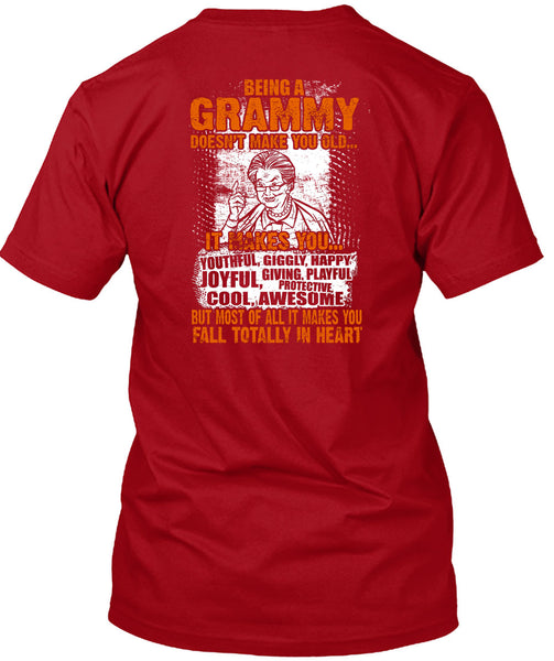 Being A Grammy T Shirt, Fall Totally In Heart T Shirt