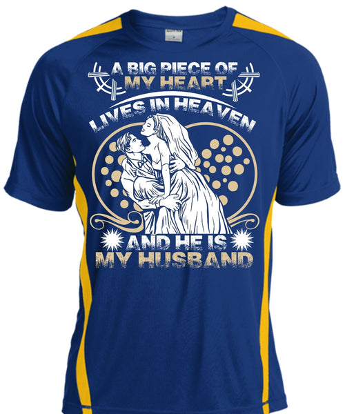 He Is My Husband T Shirt, Lives In Heaven T Shirt, Cool Shirt